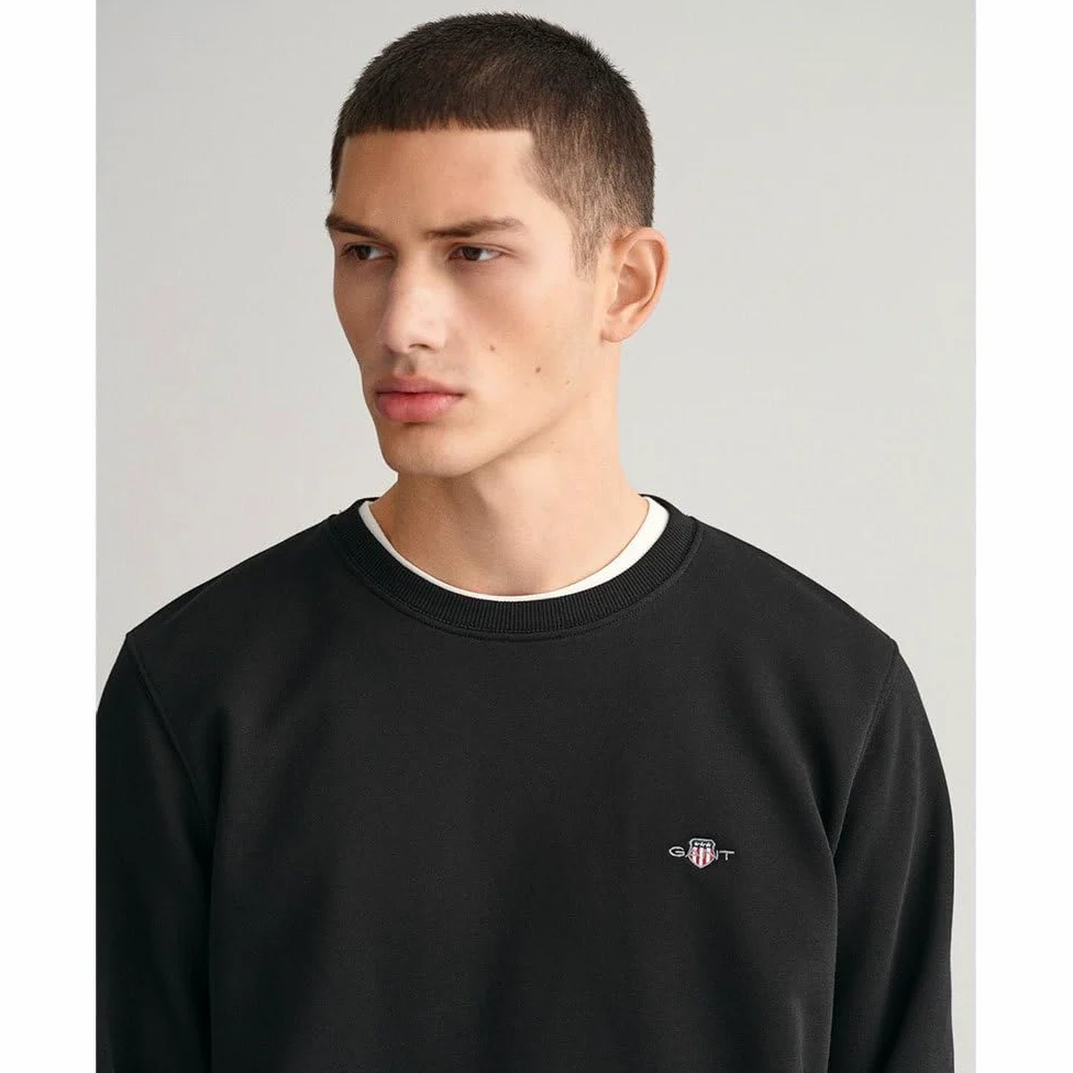Gant Herren Reg Shield C-Neck Sweat Sweatshirt (1er Pack)