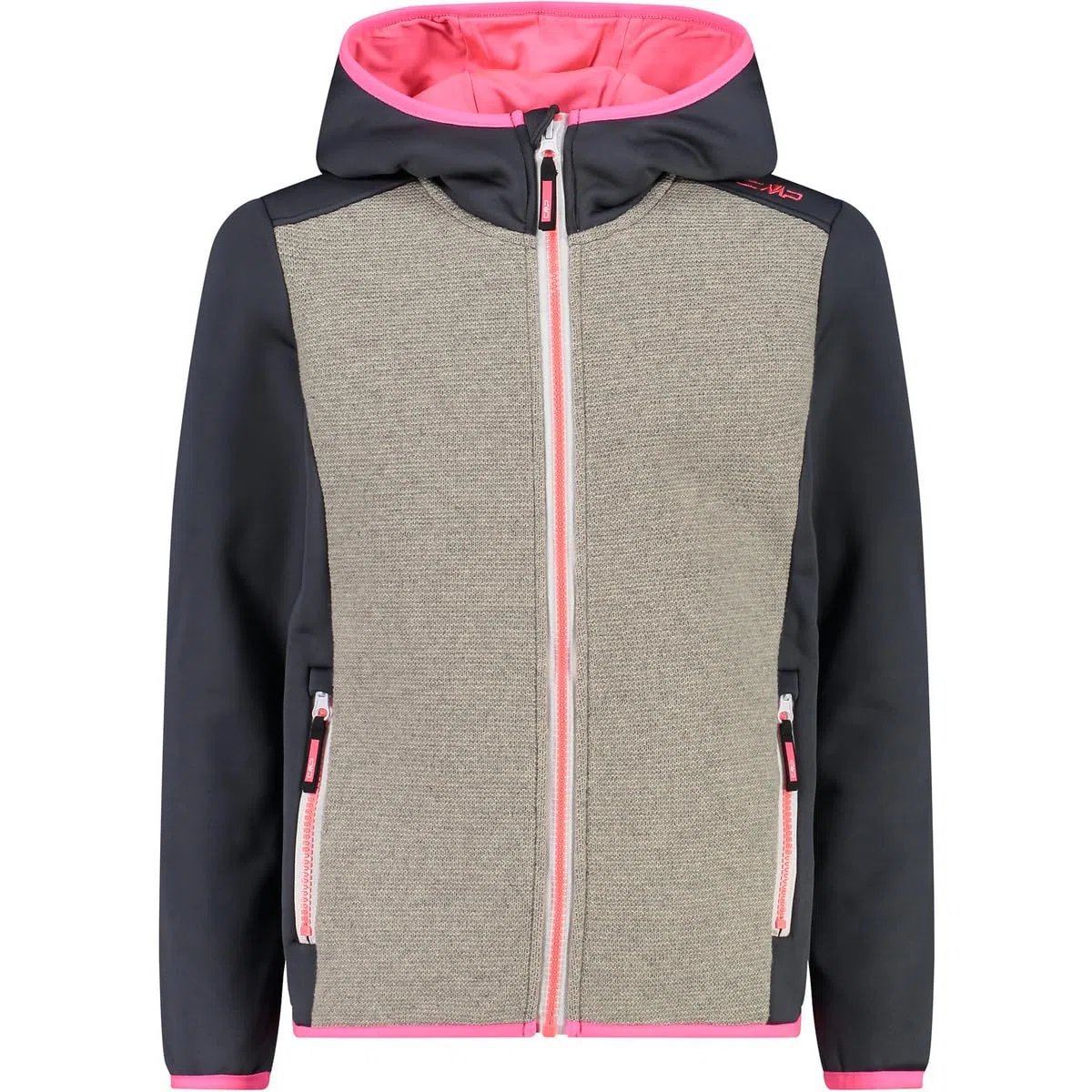 CMP Unisex Kinder Kid G-jacke mit Fester Kapuze Jacke (1er Pack)