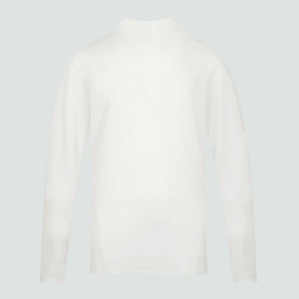 Canterbury Cricket Performance Long Sleeve Polo Shirt für Jungen, Cream, 12 Jahre