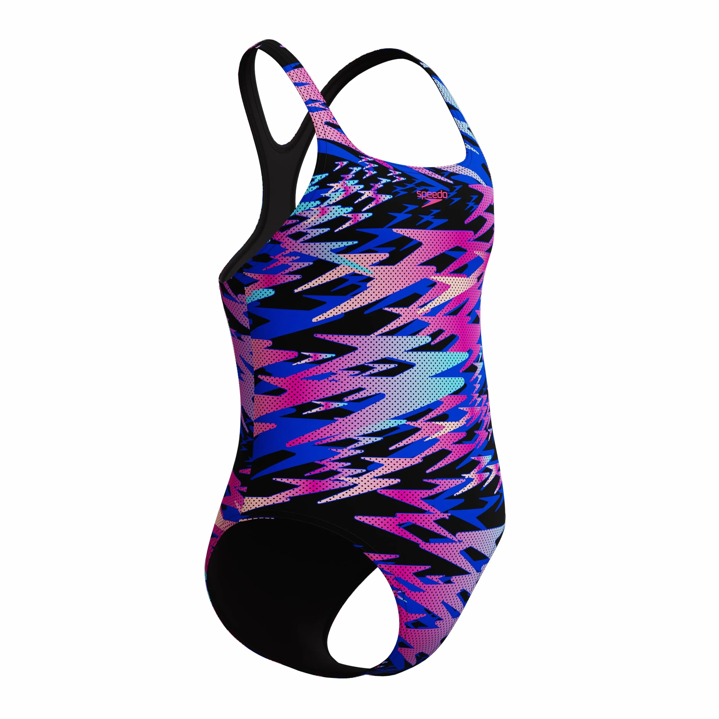 Speedo Mädchen Hyperboom Print Medalist One Piece Schwimmanzug