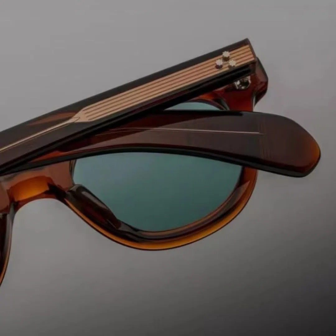 Retro-Sonnenbrille aus Acetat