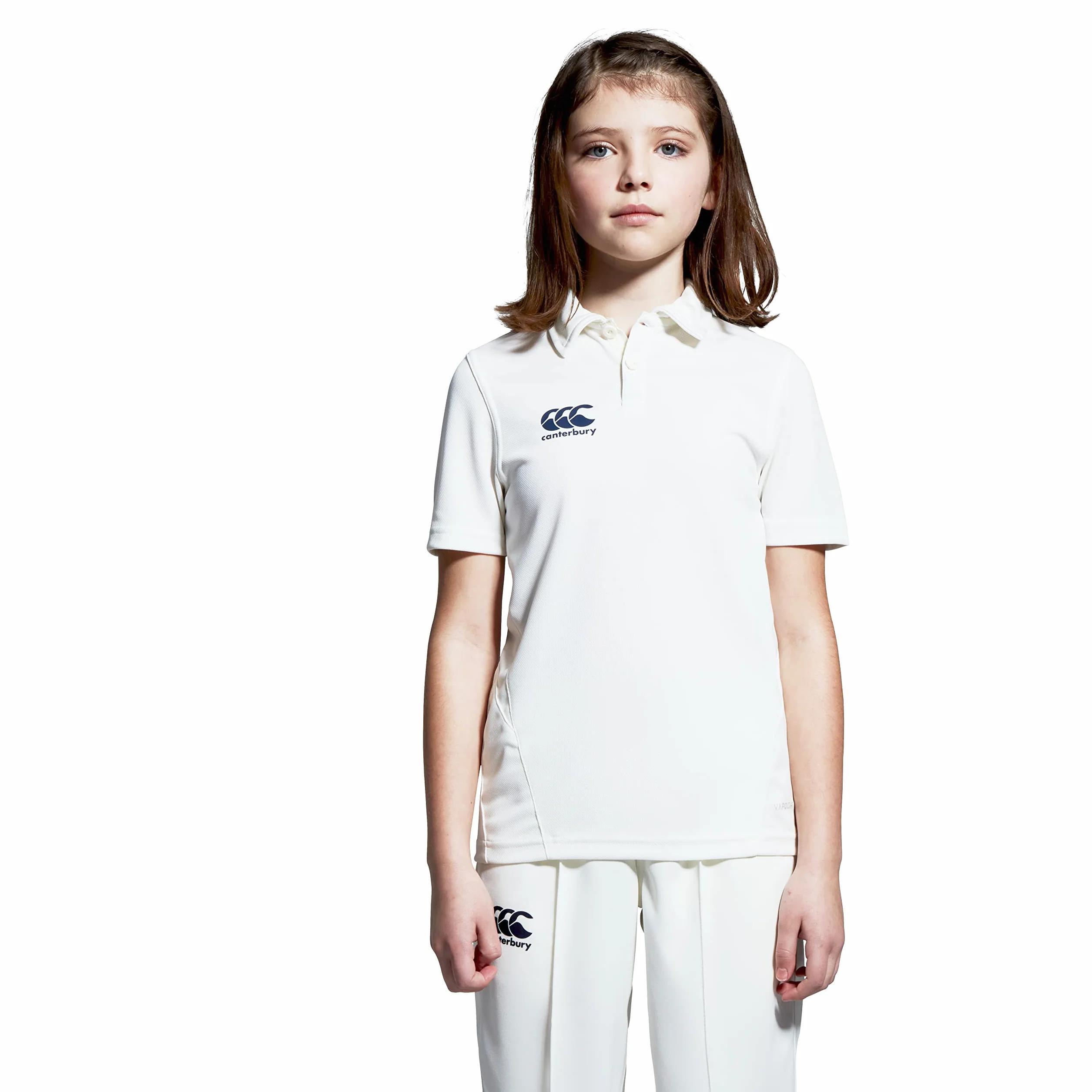Canterbury Men's Adult Cricket Whites Shirt Polo