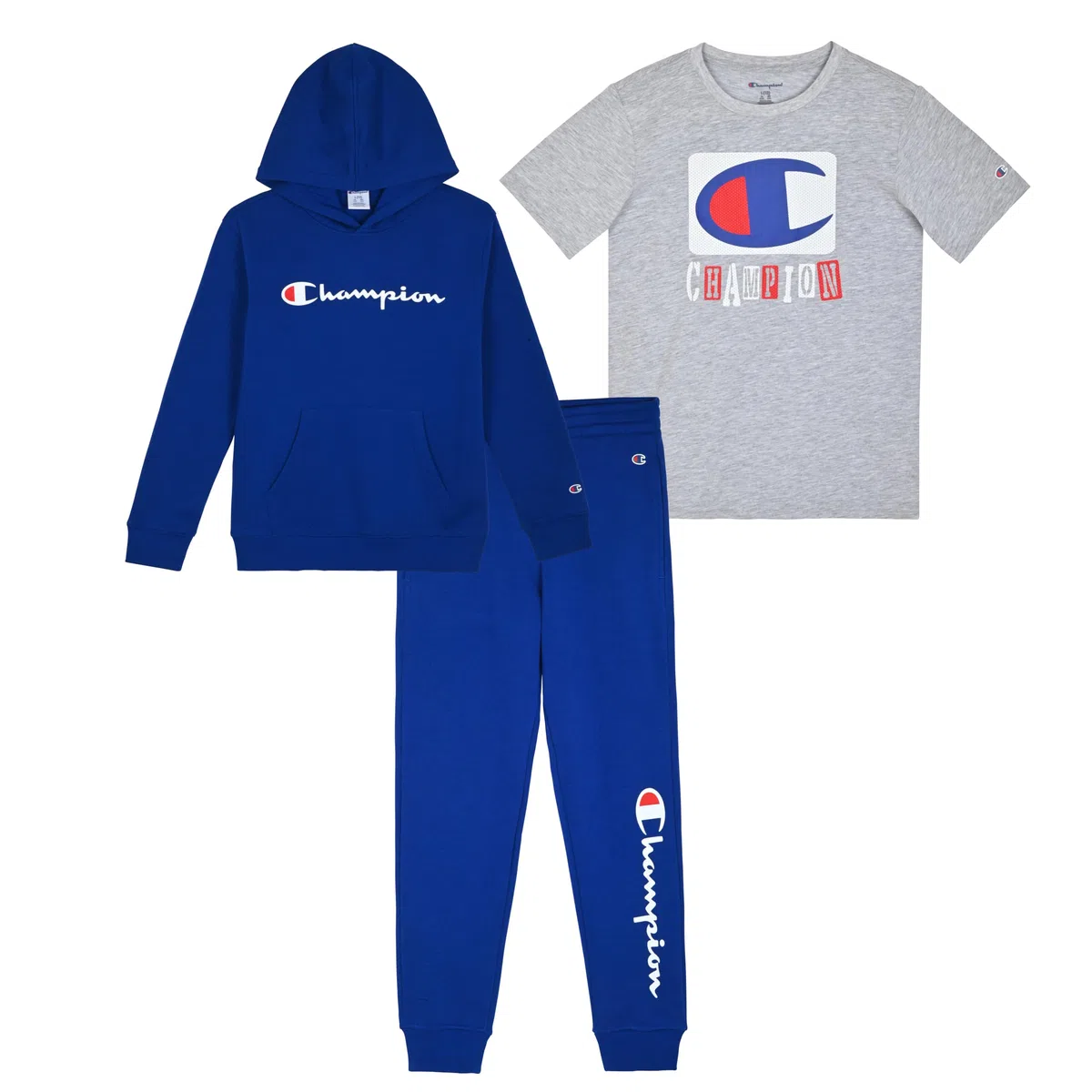 Champion Jungen 3 Piece Boys Jogger Set Jogger-Set für Jungen (1er Pack)