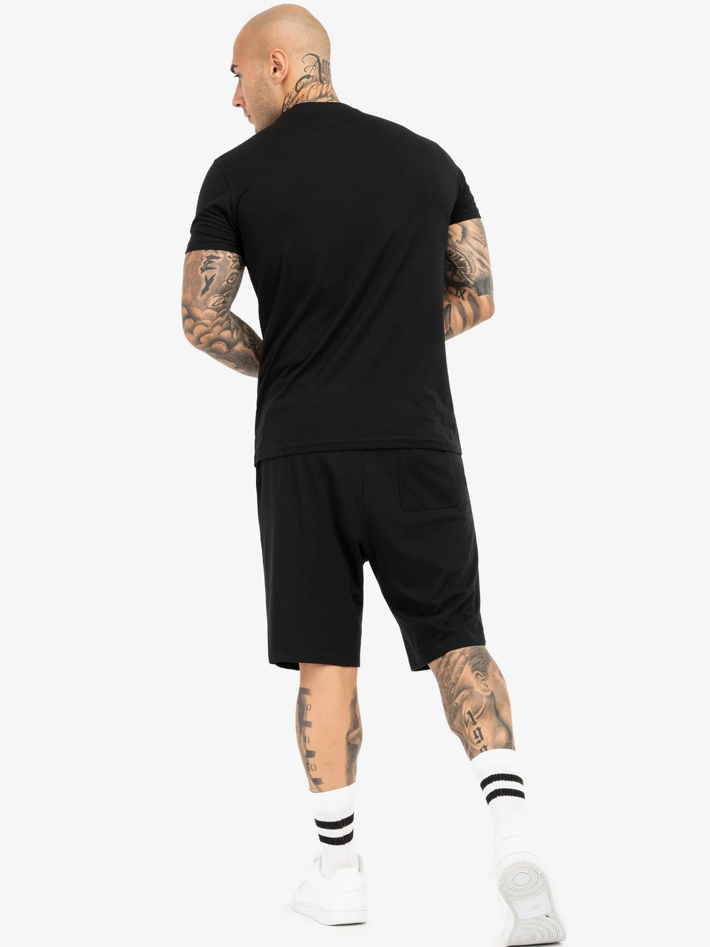 Lonsdale Herren T-Shirt & Shorts Set normale Passform MOY
