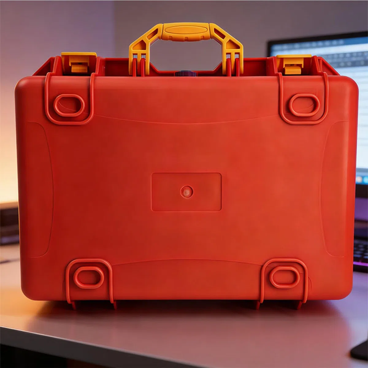 HDOYTXXM Tragbare Hartschalen Aufbewahrungstasche für Gaming Konsole für Reisen, Heimbüros, nur Tasche, tragbar