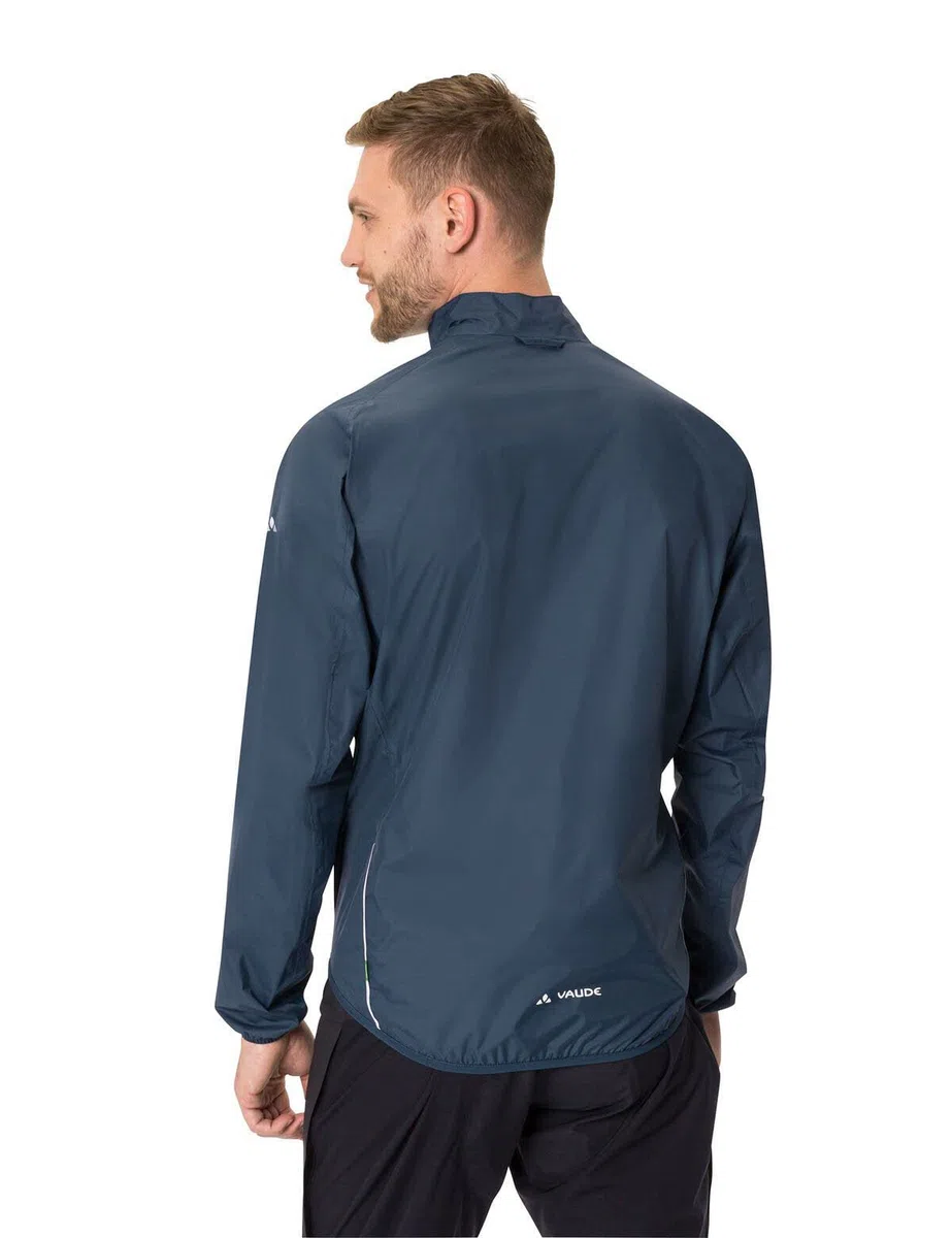VAUDE Herren Drop Jacket III, wasserdicht, leicht – Dark Sea – Gr. 3XL | Regenjacke Herren wasserdicht – atmungsaktiv – Fahrradjacke winddicht – 185 g leicht – ideal für Gravel, Rennrad und MTB