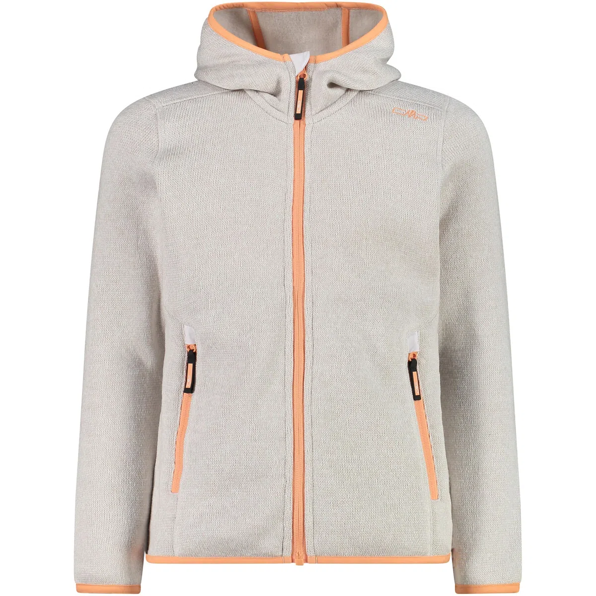 CMP Mädchen Jacke Fleecejacke Outdoorjacke Strickjacke Knit-Tech