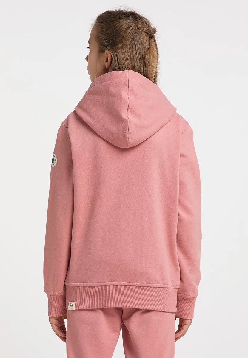 Ragwear Mädchen Sweatjacke oder Hose THEA ZIP ORGANIC Sweatshirt mit Kapuze und Reißverschluss Übergangsjacke Jacke