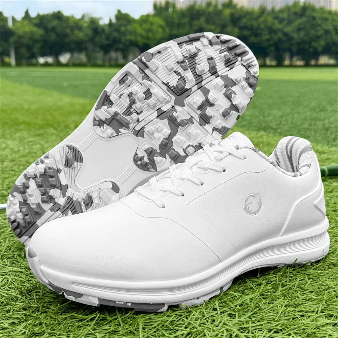 Damen Golf Turnschuhe wasserdichte Spikeless Weibliche Golfschuhe Bequeme rutschfeste Mädchen Golfer Wanderschuhe