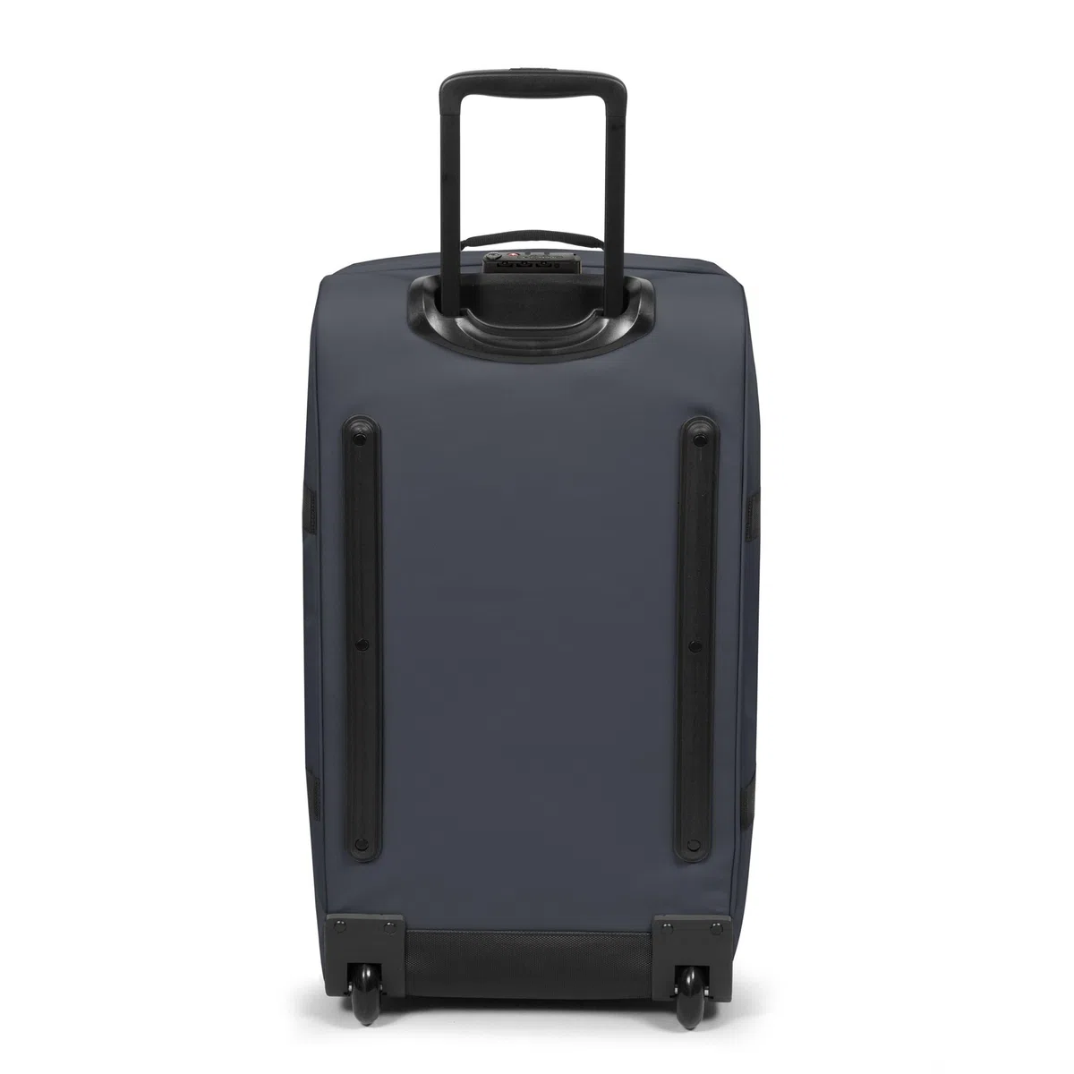 Eastpak Tranverz M Koffer 78L (67 x 35,5 x 30 cm), mittelgroßer Reisekoffer mit Rollen, leichtes Gepäck mit 2 Fächern, Teleskopgriff & TSA-Schloss - BLUE DOWNTOWN