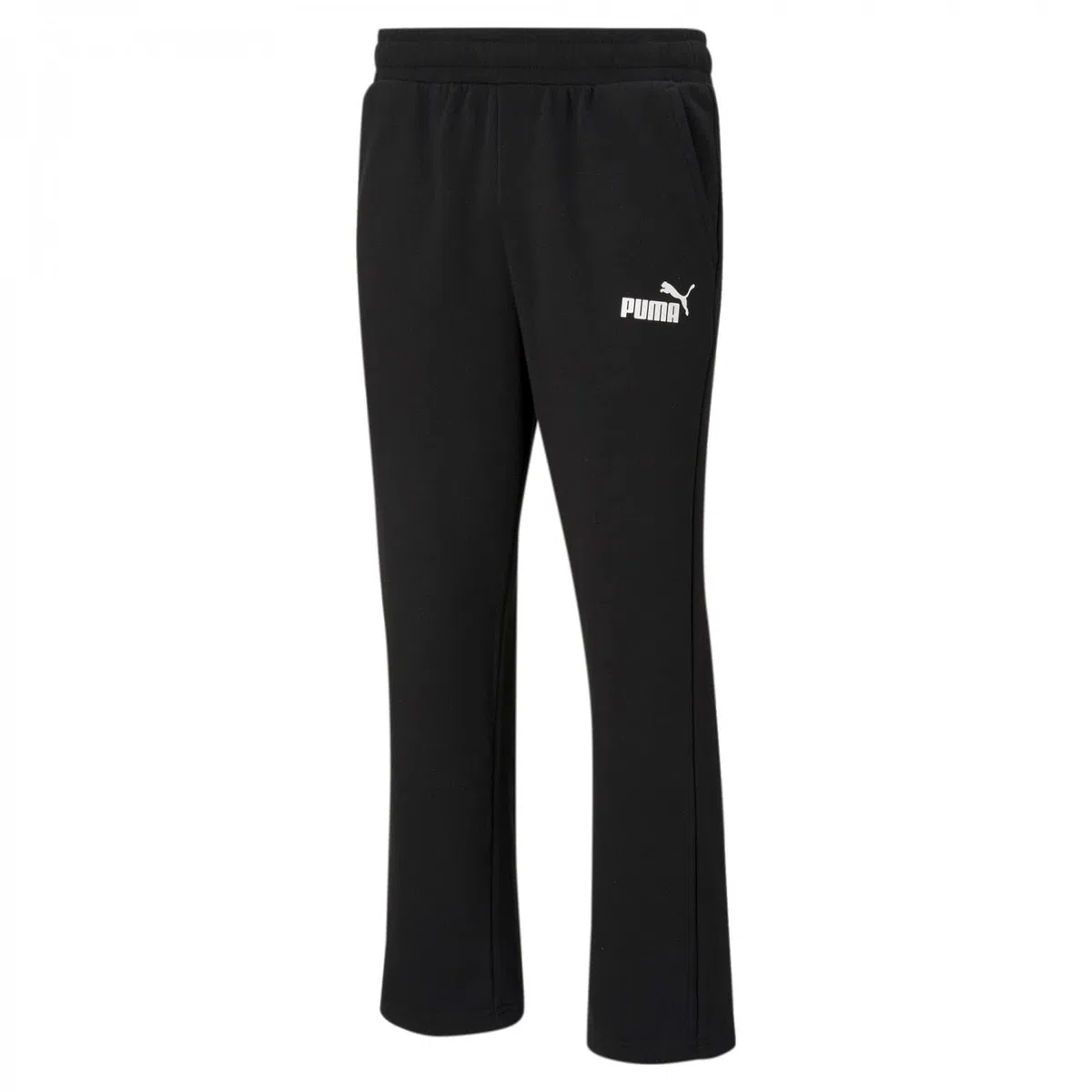 PUMA Herren ESS Logo Pants Tr Op SRL Hose, Puma Black, S Lang