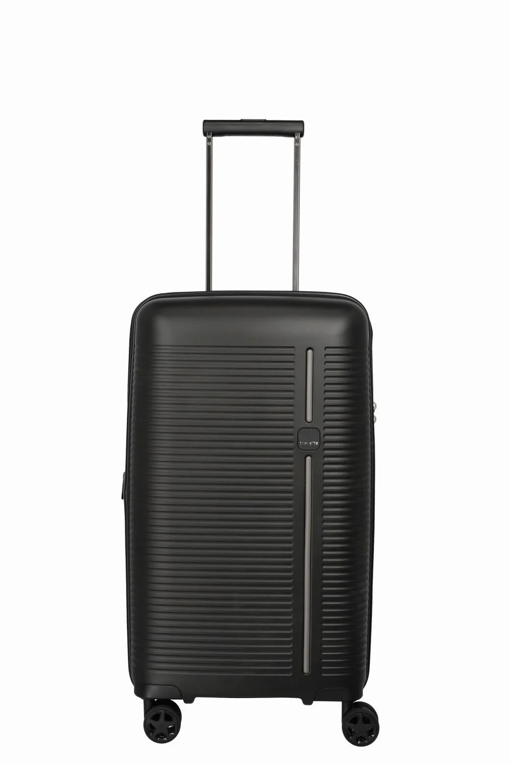 Travelite 4-Rad Hartschalenkoffer mittelgroß 74 Liter, Trunk Koffer, Gepäck Serie Roomer: Hartschalen Trolley mit Dehnfalte + TSA Kombinationsschloss, 66 cm (kein Sperrgepäck)