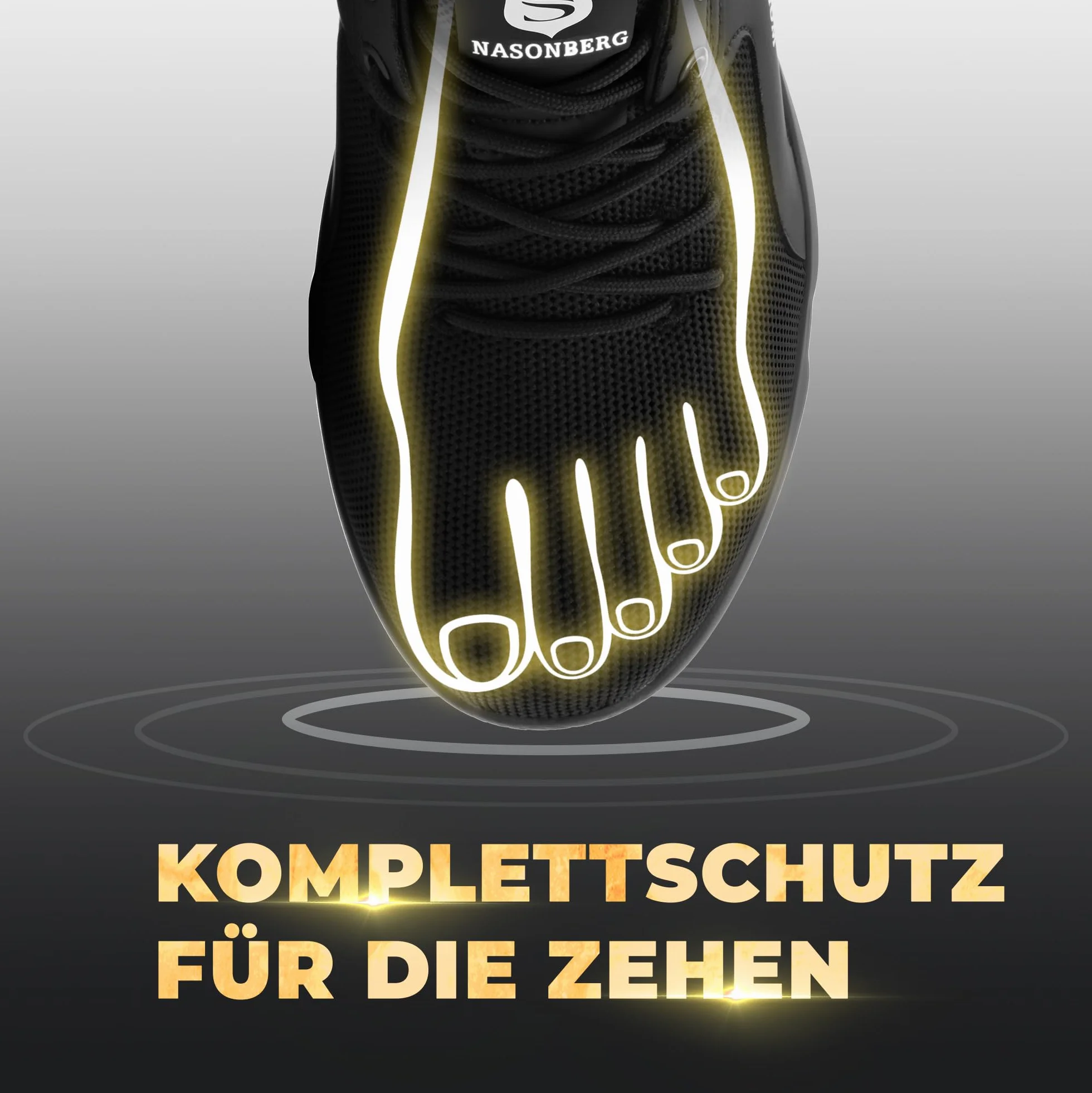 Sicherheitsschuhe Arbeitsschuhe Herren Damen Leicht Stahlkappenschuhe Atmungsaktiv mit Stahlkappe 37-48 EU