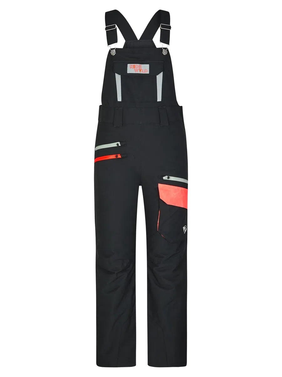 Ziener Mädchen Aileen-bib Ski-Hose, Schnee-Hose | Träger, wasserdicht, warm (1er Pack)