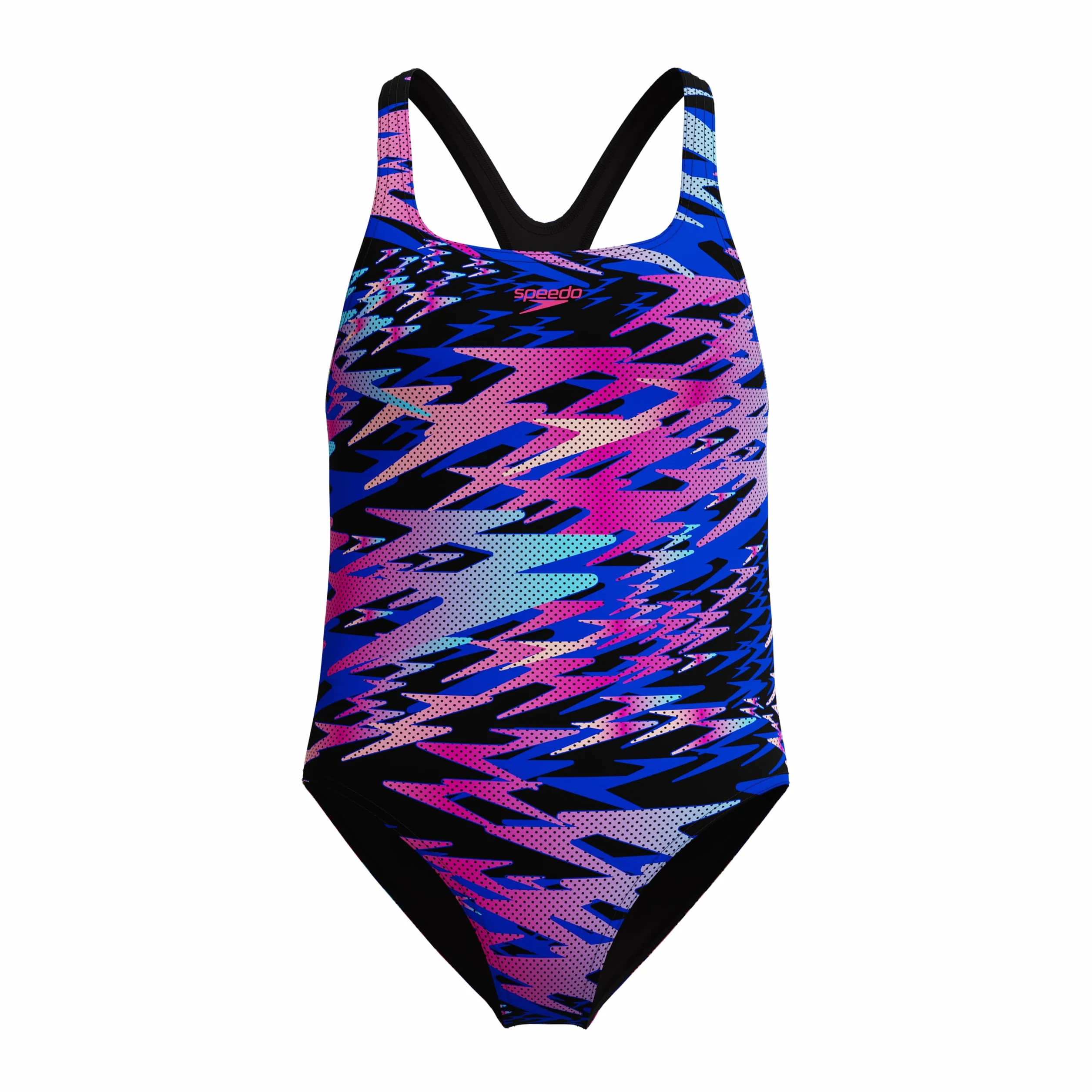 Speedo Mädchen Hyperboom Print Medalist One Piece Schwimmanzug