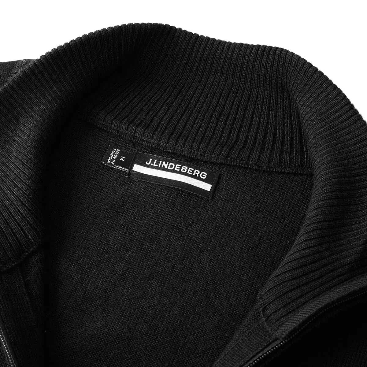 J.Lindeberg Herren1/2 Zip Golfpullover Merino Mischung Weich Atmungsaktiv Leicht