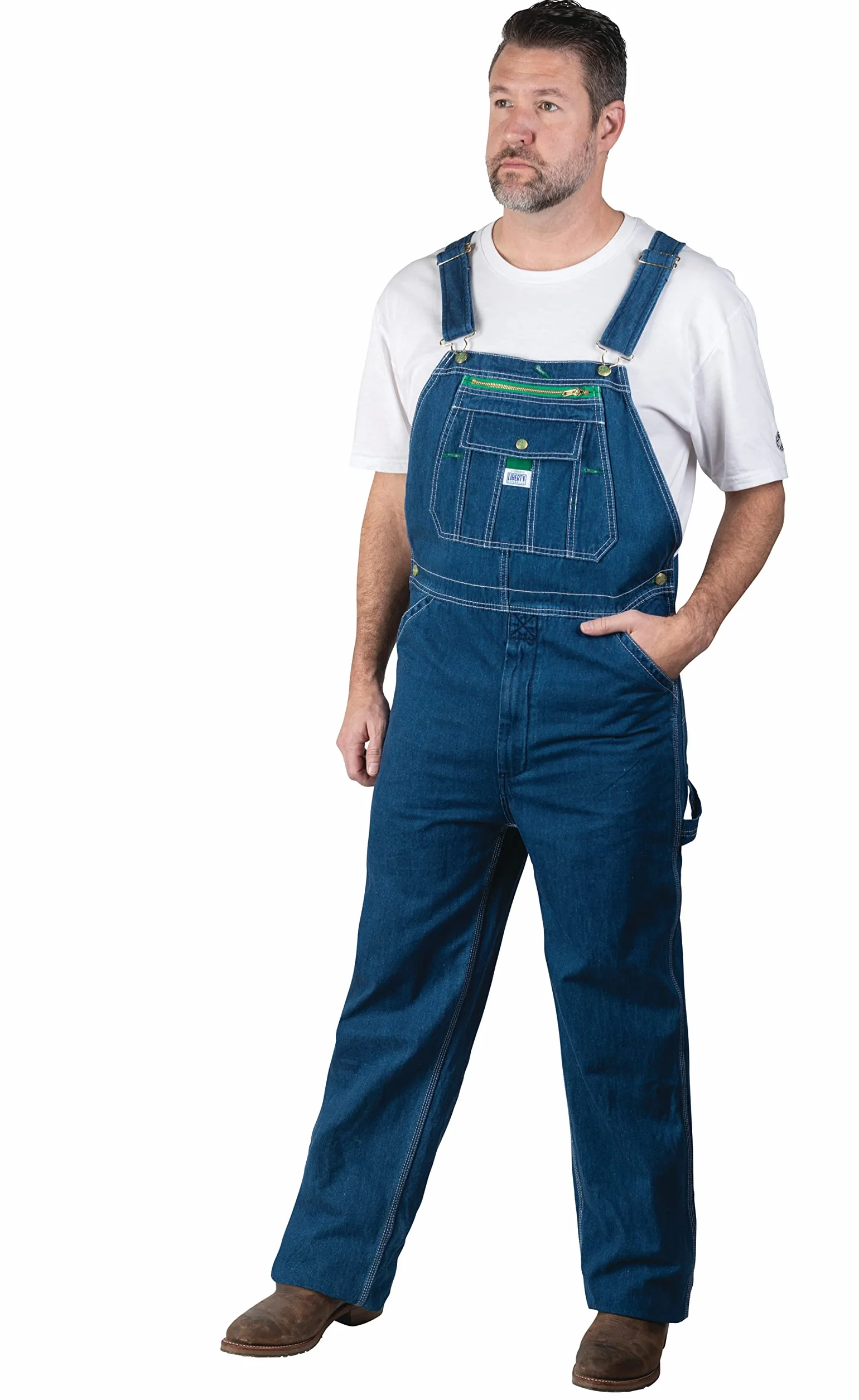 Liberty Herren-Overall aus festem Denim