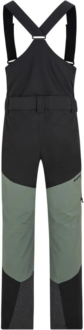 Ziener Tresa BIB Hose 2024 Black/Green mud