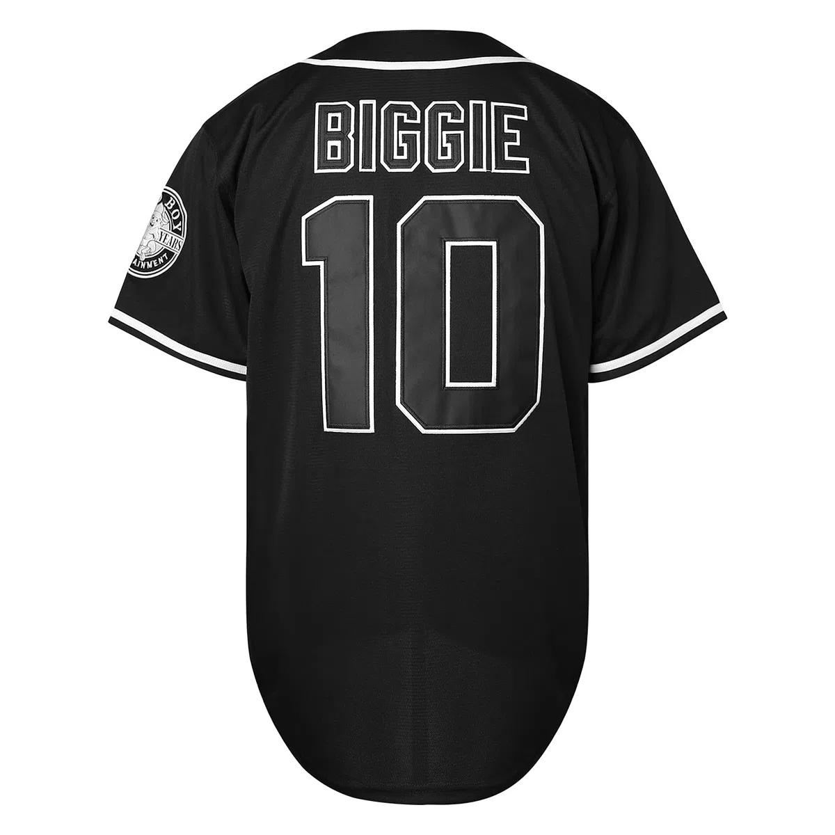 Biggie Smalls Jersey 10 Bad Boy Shirt 90s Hip Hop Clothing Stitched Movie Baseball Jersey