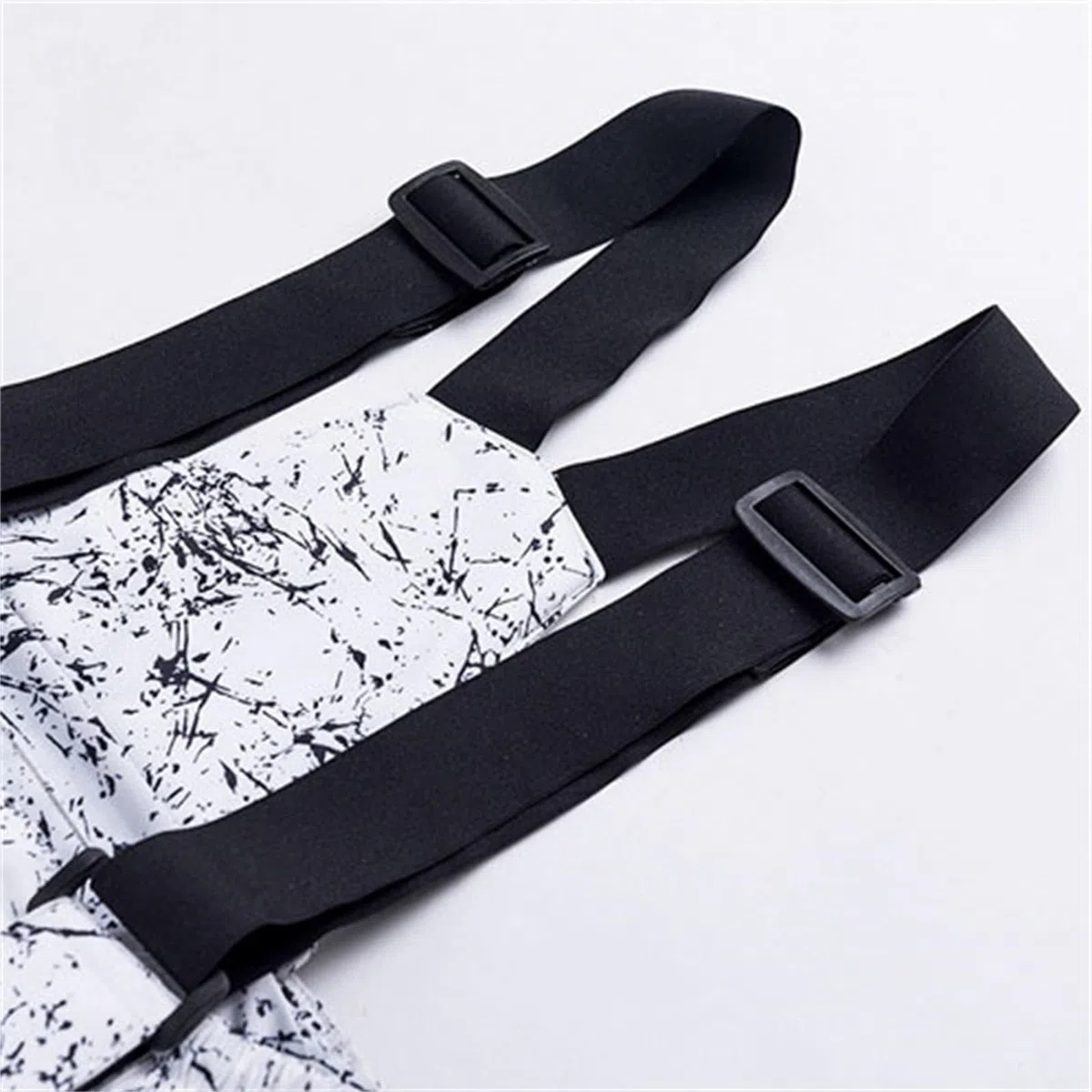 Generisch Skihose Kinder Jungen Mädchen Schneehose Wasserdicht Snowboardhose Elementen Zip Ski Latzhose mit Taschen Fleece gefüttert und Verstärkt Warm Winterhose Outdoorhose Strapshose