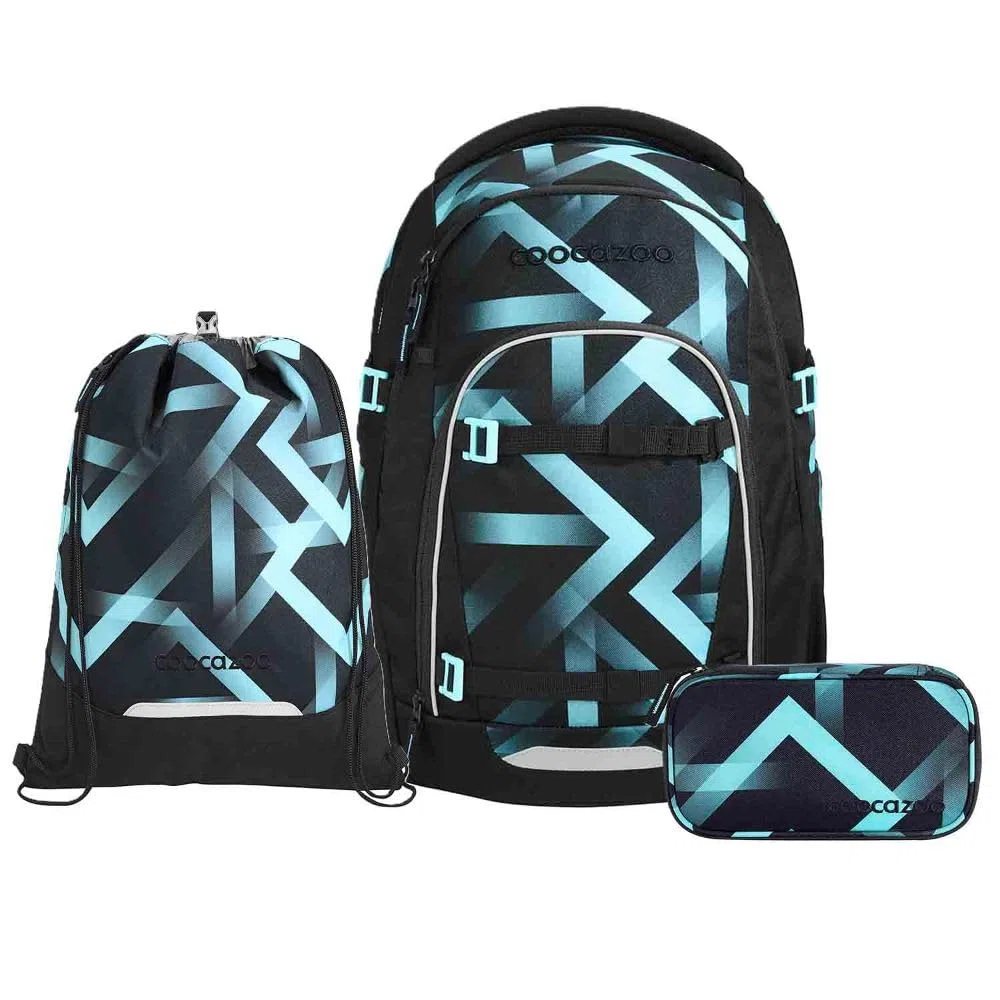 Coocazoo Mate Schulrucksack Set 3tlg. inkl Sportbeutel (Laser Lights)