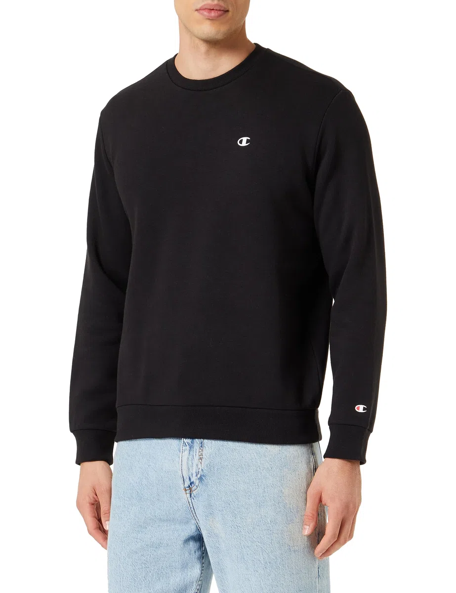 Champion Herren Legacy Champion Basics - Powerblend Fleece Crewneck Sweatshirt (1er Pack)