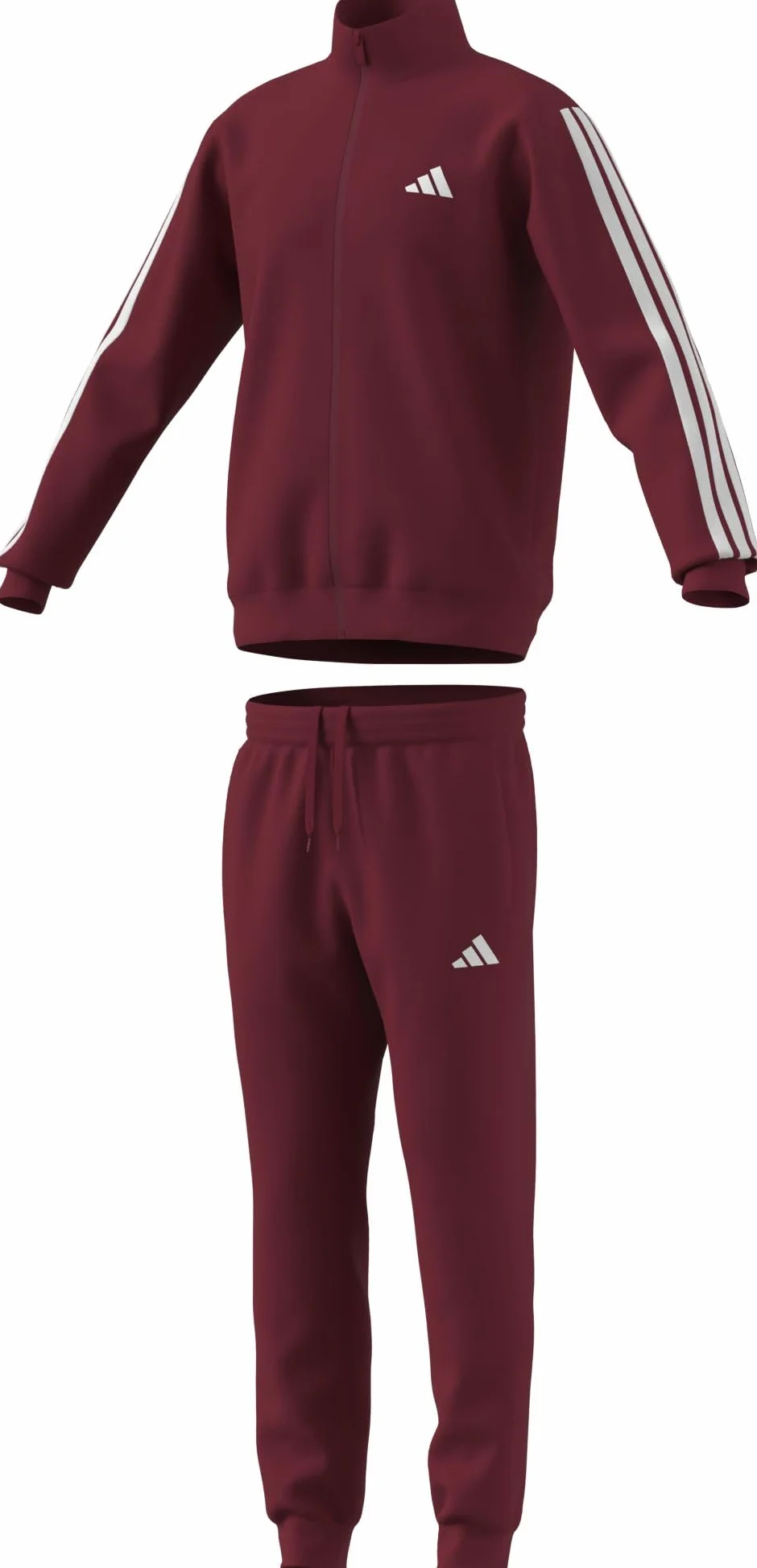 adidas Herren Basic 3-stripes Tricot Track Suit Trainingsanzug