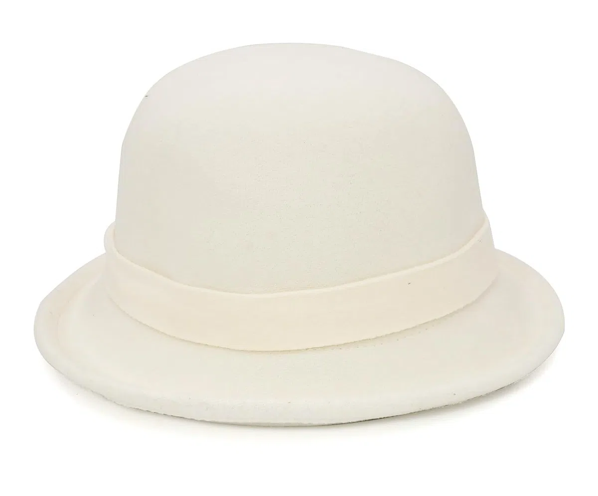 MESU Damen Vintage Filz Eimer Hut 1920S Cloche Bowler Hüte