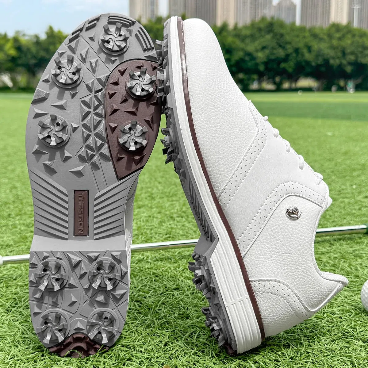 Herren Golf Schuhe Spikes Männliche Golf Sneakers Outdoor Walking Schuhe Für Golfer