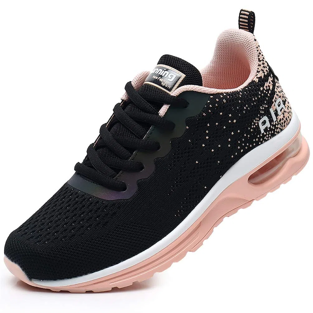 FLARUT Damen Sportschuhe Laufschuhe Herren Turnschuhe Luftpolster Trainers Running Leichte Schuhe Fitness Atmungsaktiv Gym Sneakers