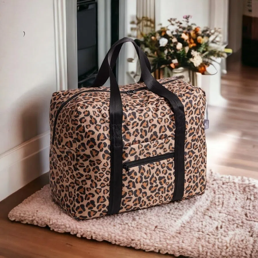 CEDONEasy Travel Bag Leoprint, 47 x 20 x 37 cm