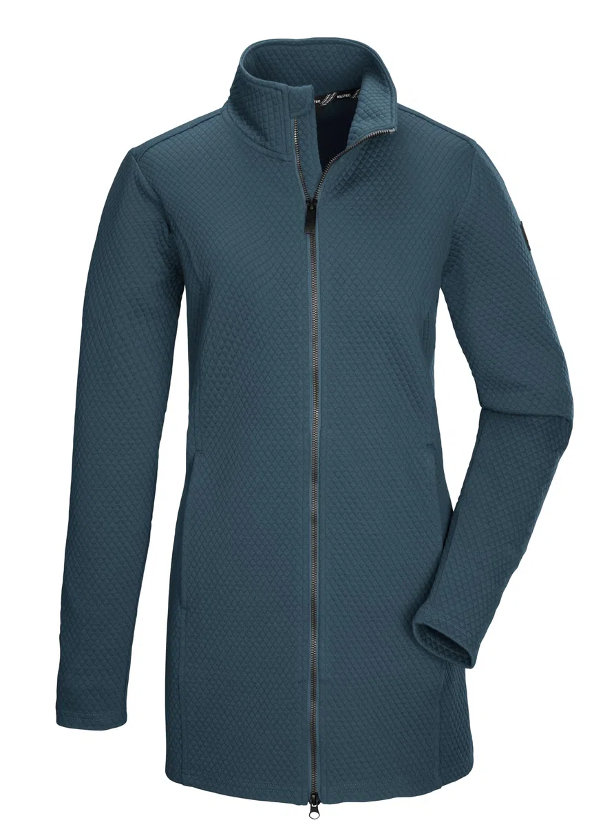 Killtec Damen Kow 4 Wmn Flx Jckt Powerstretchjacke/Fleecejacke mit Stehkragen
