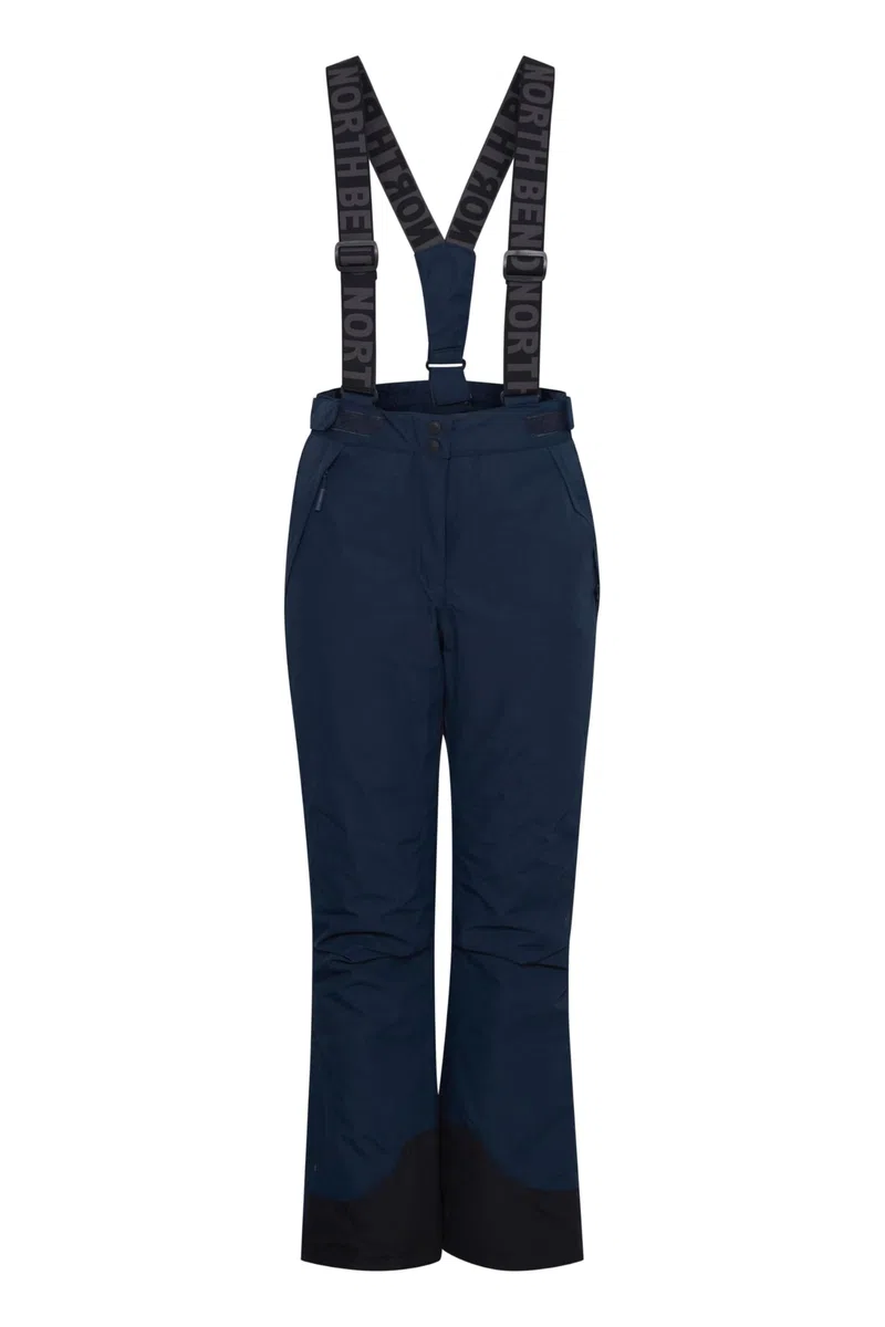 NBHildi Damen Skihose wasserdicht Winddicht atmungsaktiv Schneehose Winterhose mit Wassersäule 10000mm W-PRO Wetterschutzsystem, Größe:46, Farbe:Navy Blazer (2048)