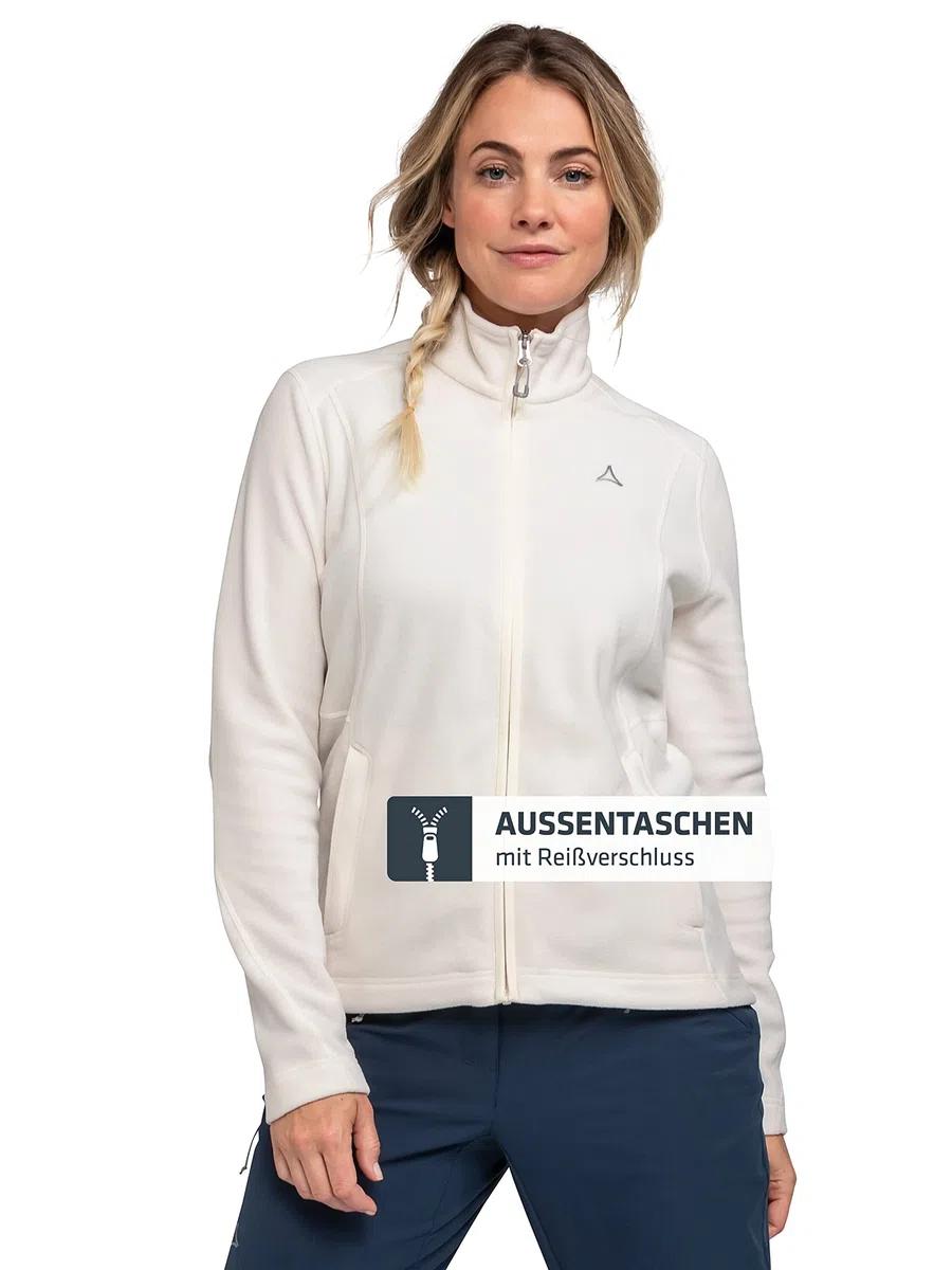 Schöffel Damen Fleece Jacket Leona3, leichte und wärmende Fleecejacke, schnell trocknende Outdoorjacke aus Tecnopile Material