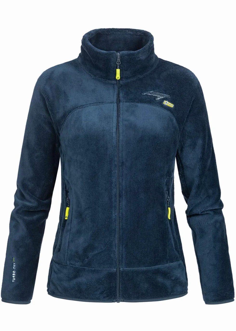 Geographical Norway Upaline Lady - Fleecejacke Damen Fine Frauen Warm Fermetur Zip - Jacke Fleece Herbst Winter Frühling Warm Frauen - Long Sleeve Pullover Pelz Weich Komfort Outdoor