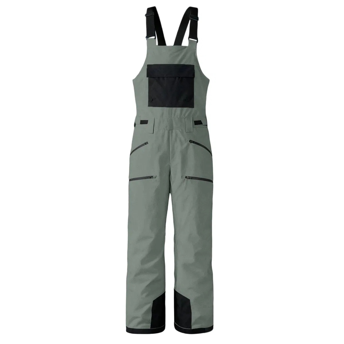 Skihose für Damen und Herren, mit verstellbaren Trägern, Baggy, wasserdicht, Latzhose und Thermohose, warm, Arbeitshose, Kantenschutz und Schneefang, Latzhose, große Größe, S-3XL