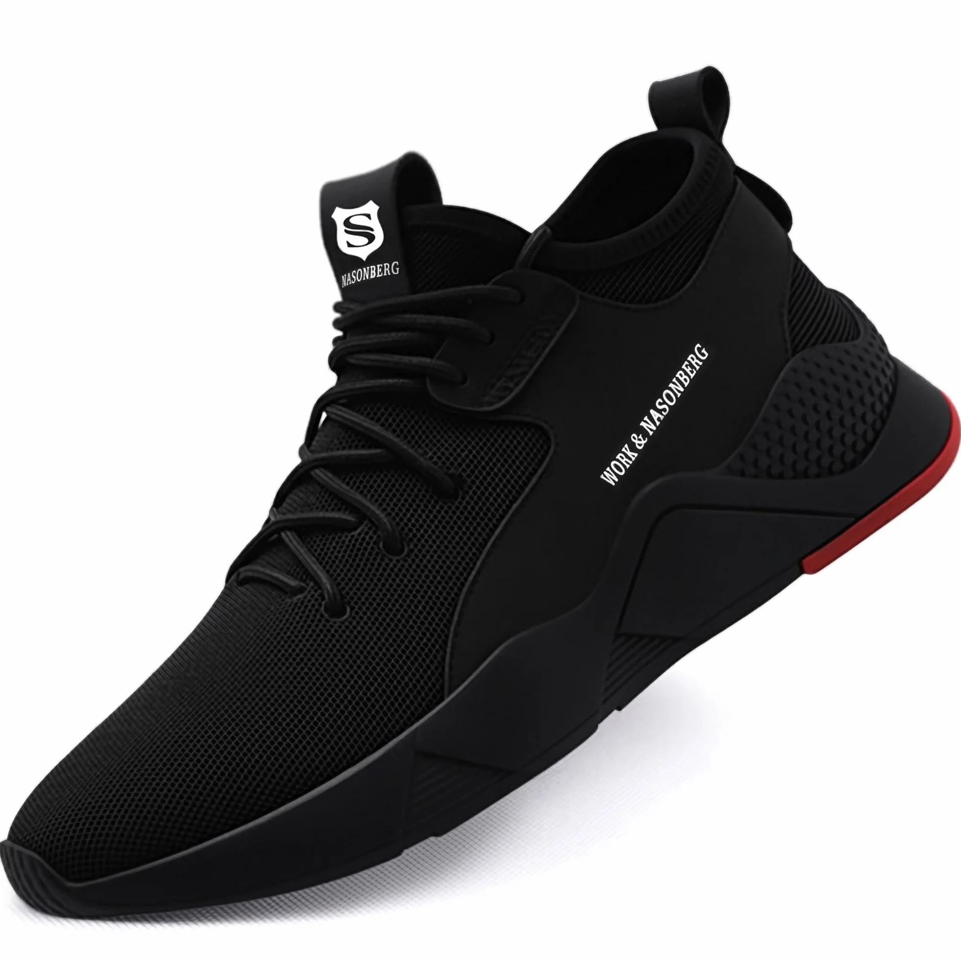 Sicherheitsschuhe Arbeitsschuhe Herren Damen Leicht Stahlkappenschuhe Atmungsaktiv mit Stahlkappe 37-48 EU