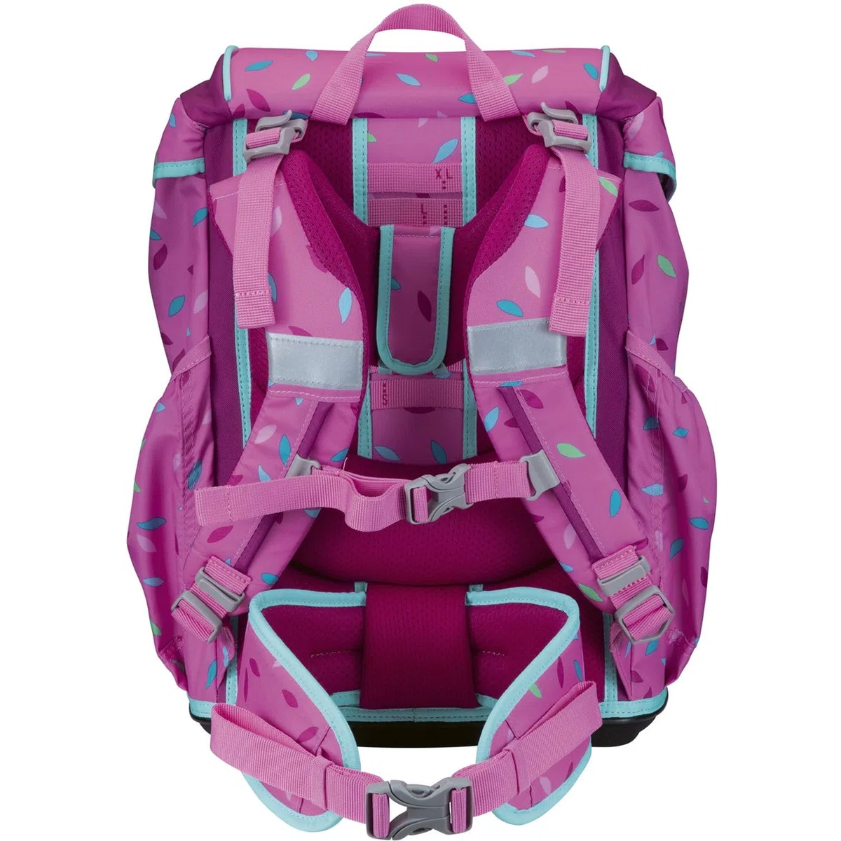 DerDieDas Schulranzen ErgoFlex Light Set 6-teilig Sweet Sprinkles pink