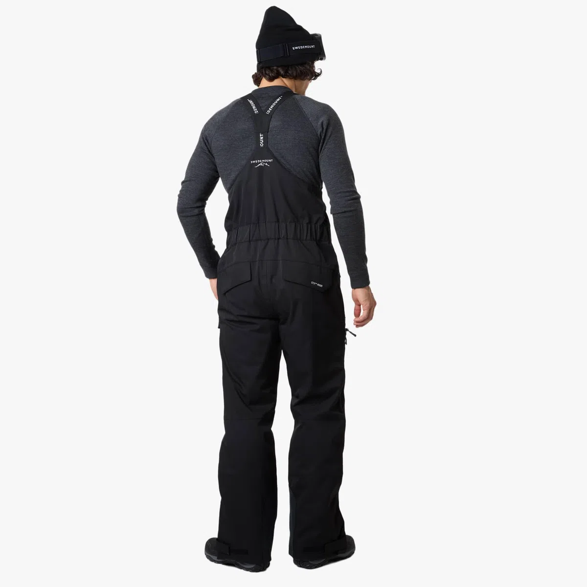 Swedemount Herren St. Anton Bib Pants, Wind- und wasserdichte Skihose mit Hosenträgern,Wassersäule von 8.000 mm und Einer Atmungsaktivität von 3.000 mm/m²/24h, perfekt für die Skipiste