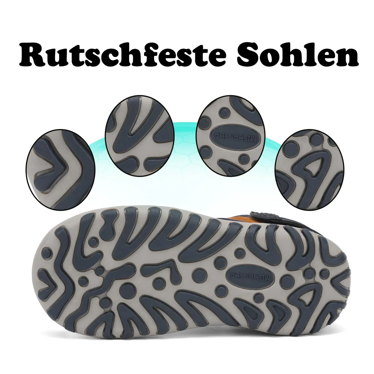Mishansha Jungen Sandalen Geschlossene Outdoorschuhe Gr.24-38 | Kinder Wandersandalen, Trekking, Sommer, Atmungsaktiv, Rutschfest