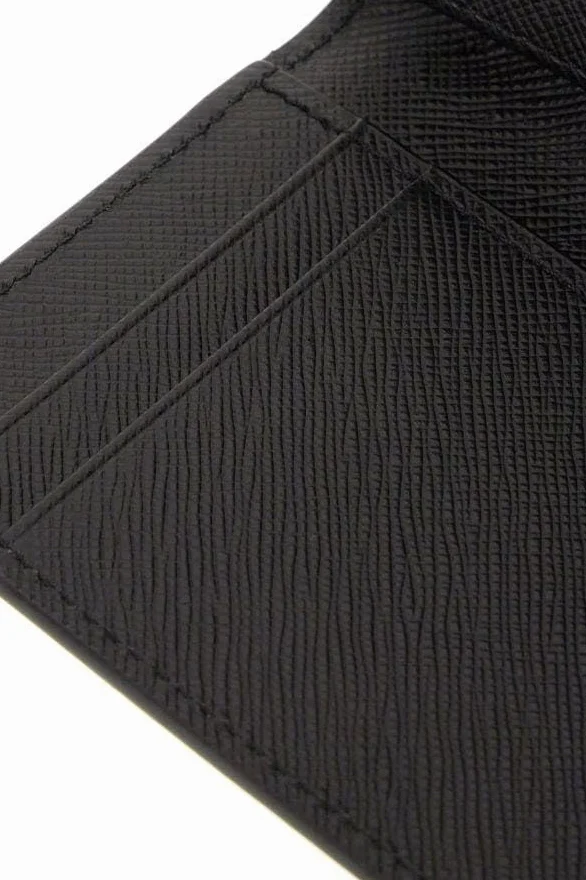 Montblanc MB130322, MB Sartorial Card Holder 4cc BK Unisex, Schwarz