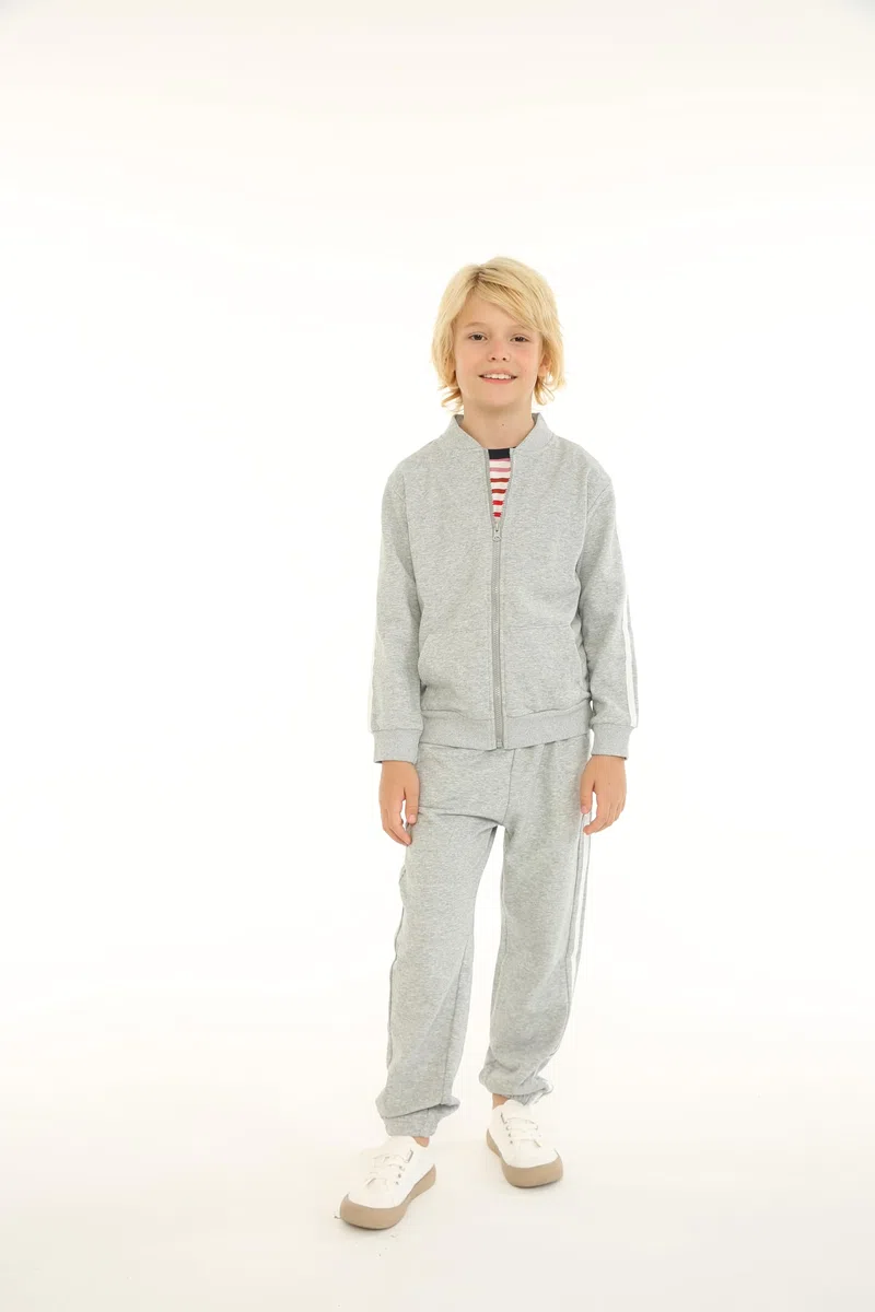 Mud Kingdom Kleine Jungs Jogger Set Langarm-Freizeitoberbekleidung