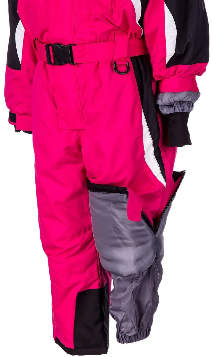 Golder Mädchen Skianzug, Schneeanzug mit Kapuze, Winter-Overall wasserdicht, atmundsaktiv