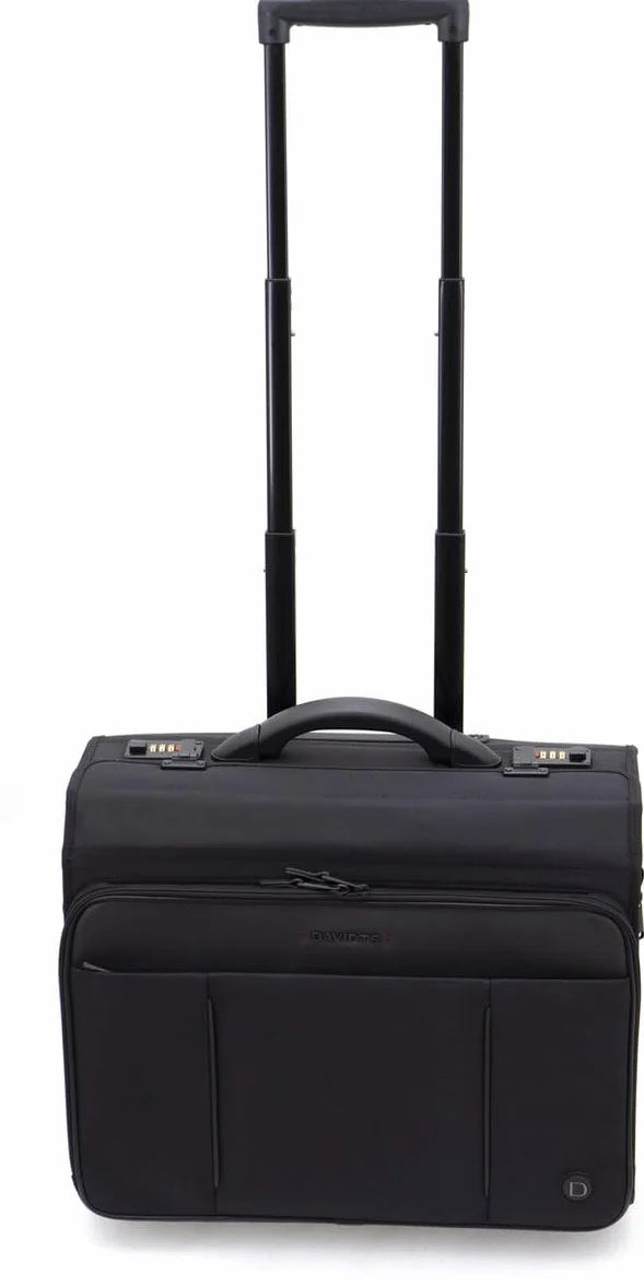 Davidt's DAVIDTS Pilot case + Trolley 263113 Black