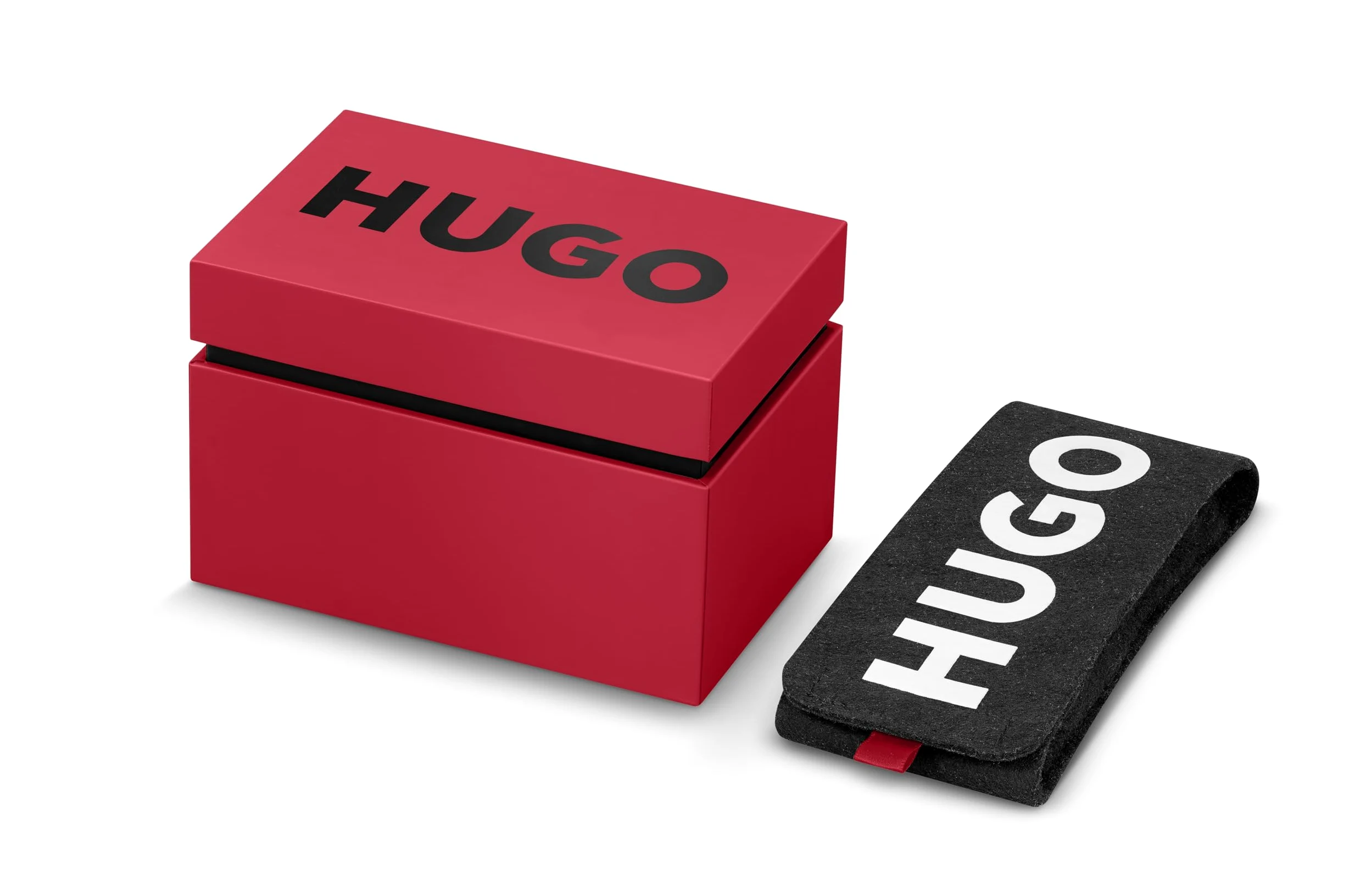 HUGO Analog Quarzuhr für Herren #First-Kollektion - Erhältlich mit Edelstahl- oder Lederarmband