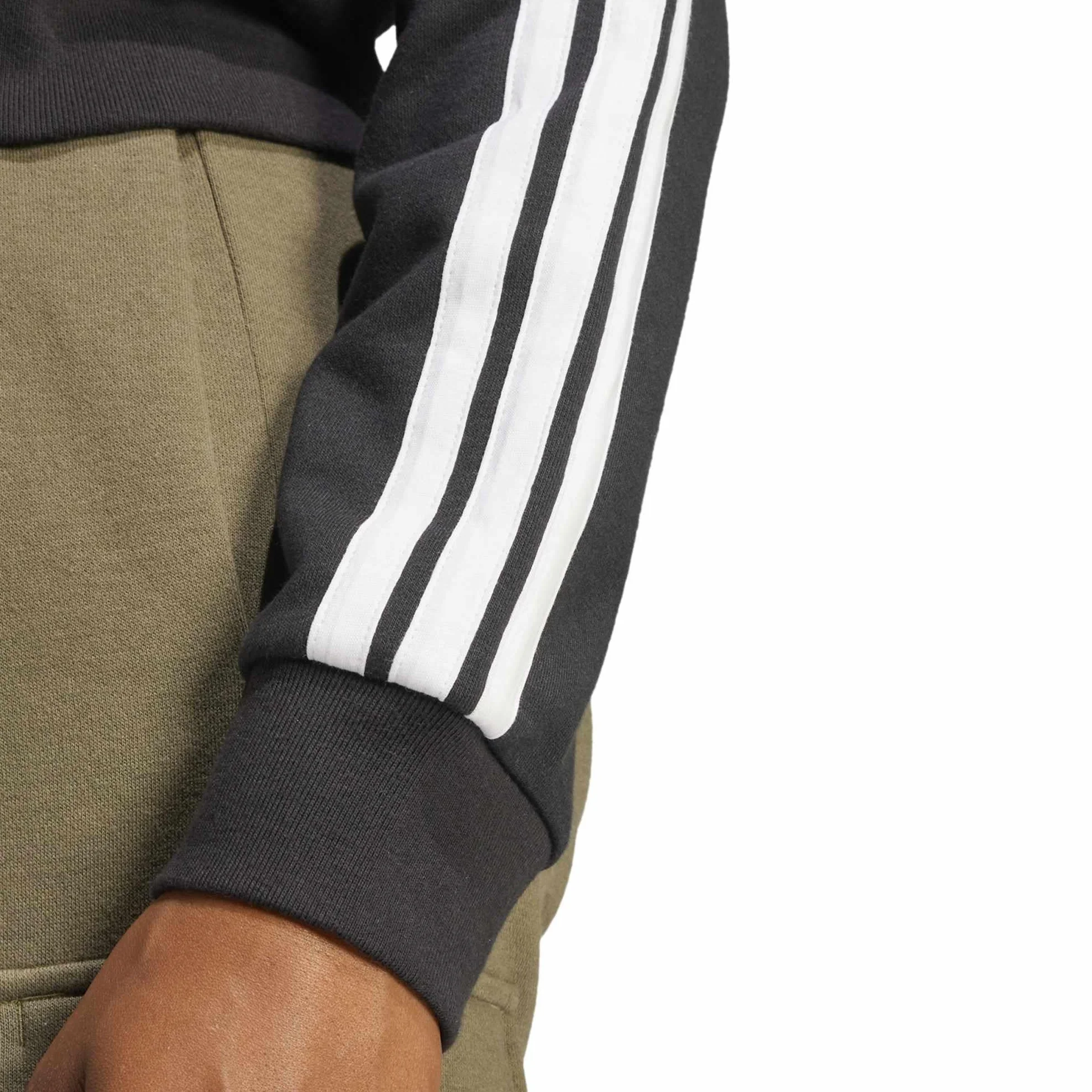Adidas Damen Essentials 3-Stripes French Terry Full Zip Hoodie