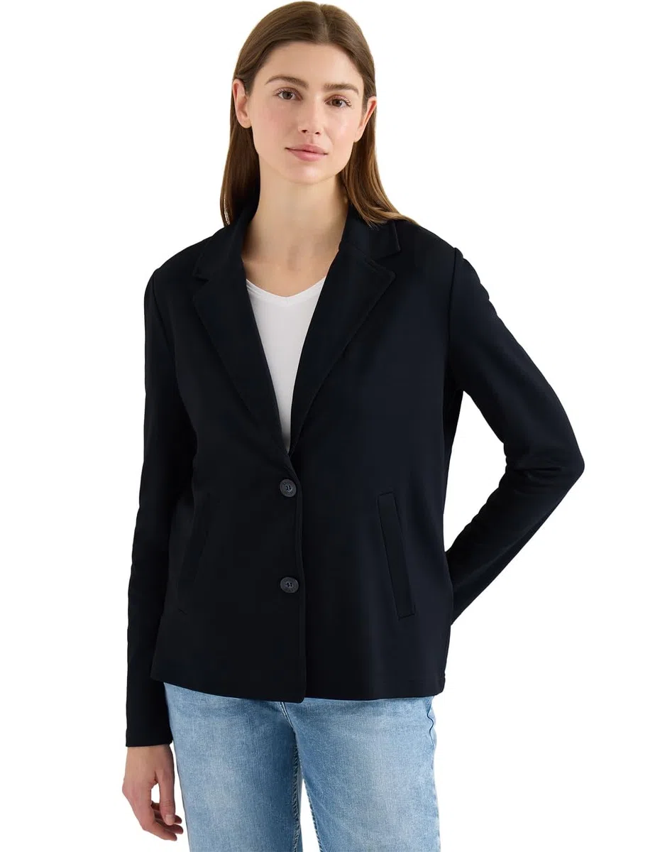 Cecil Basic Blazer mit Reverskragen