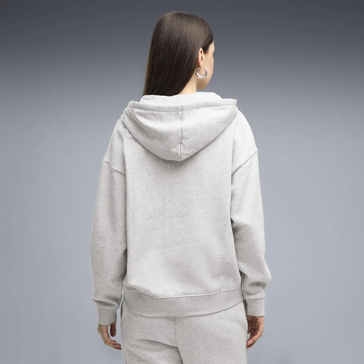 PUMA Damen ESS Small No. 1 Logo Comfort Hoodie mit durchgehendem Reißverschluss