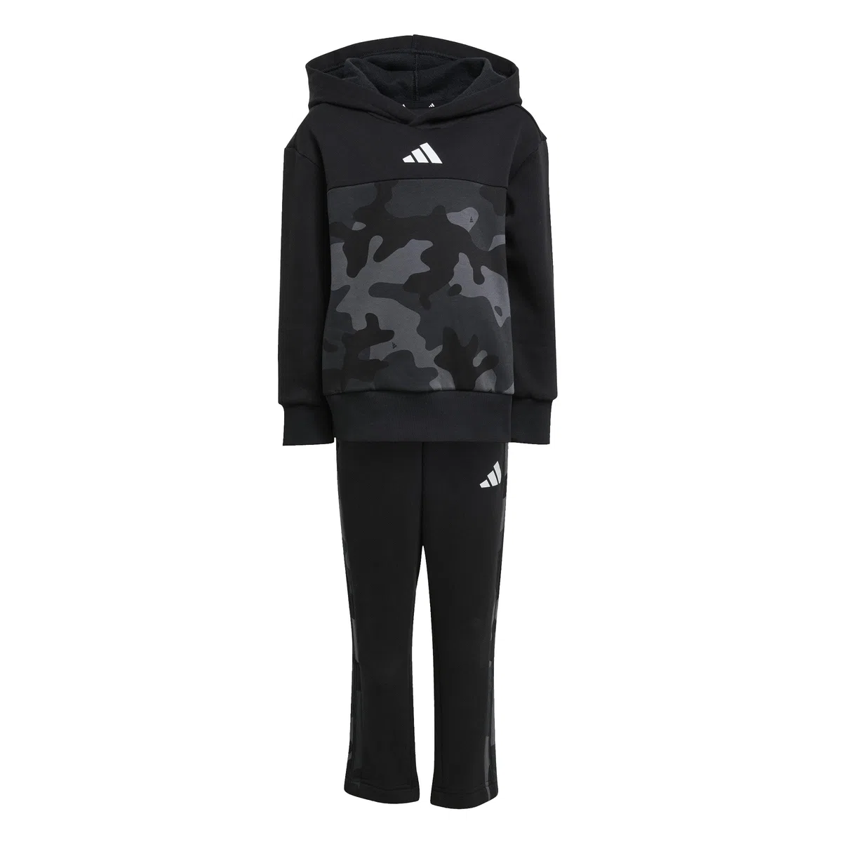adidas Unisex Kids Seasonal Essentials Camo Fleece Jogginganzug Kleinkinder