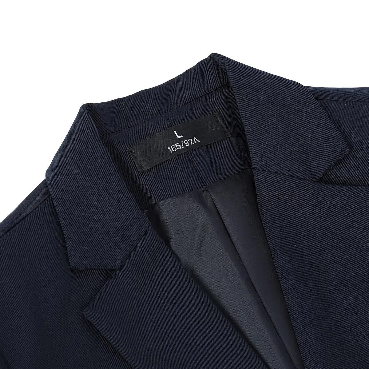 YYNUDA Hosenanzüge für Damen Fallendes Revers Zwei Einreiher Slim Elegant Taillierter Business Hosenanzug